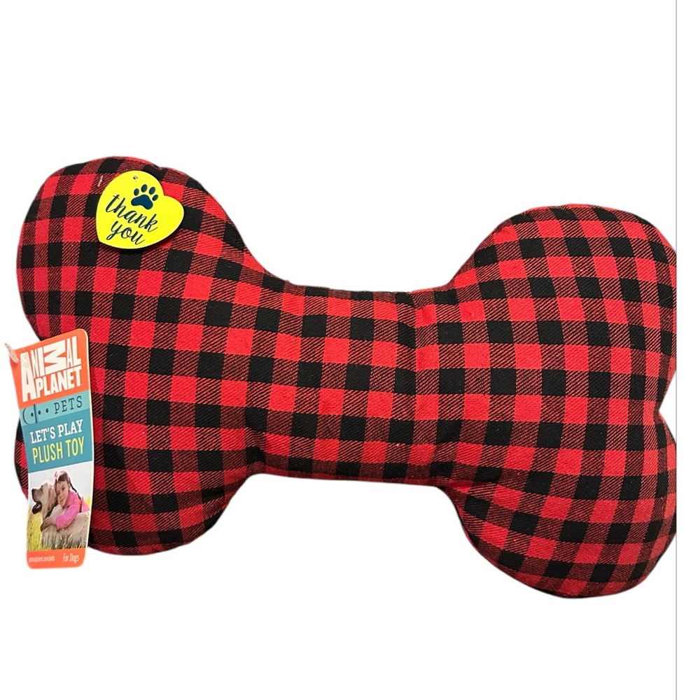 Animal Planet Bone Shaped Dog Toy/Pillow